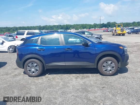 2025 Nissan Kicks S with VIN 3N8AP6BB7SL363097, listed as a IAAI auction lot 42754743 with 3,023 mi miles and . Bid and sale history available at DreamBid. Image 13.