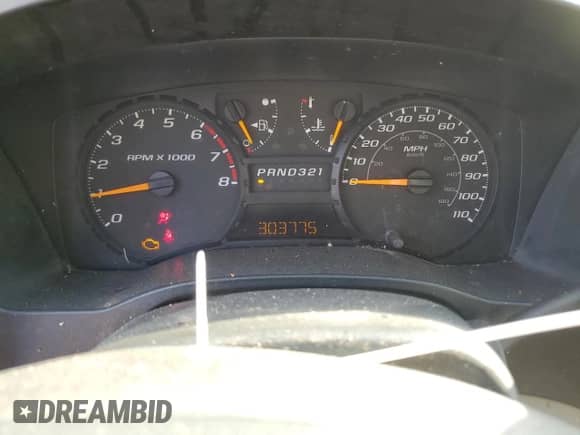 2004 Chevrolet Colorado LS Z71 with VIN 1GCDS196X48112918, listed as a Copart auction lot 45042835 with 303,775 mi miles and Salvage title. Bid and sale history available at DreamBid. Image 9.