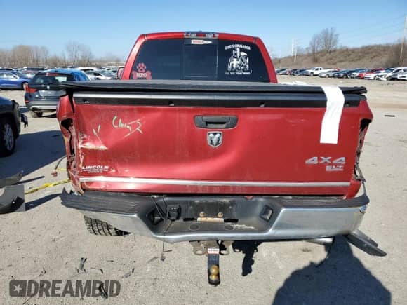 2008 Dodge 1500 ST with VIN 1D7HU16228J225442, listed as a Copart auction lot 42292004 with 161,790 mi miles and Salvage title. Bid and sale history available at DreamBid. Image 6.