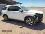 2023 Hyundai Palisade SEL with VIN KM8R4DGE1PU576702, listed as a Copart auction lot 66729475 with 34,535 mi miles and Salvage title. Bid and sale history available at DreamBid. Image 4.