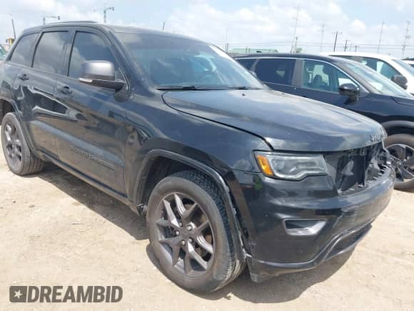 2021 Jeep Grand Cherokee 80th Anniversary с VIN 1C4RJFBG2MC710362, выставлен на аукционе IAAI как лот 42495330 с пробегом 81 171 миль миль и . История ставок и продаж доступна на DreamBid. Изображение 1.