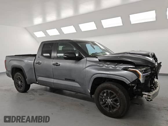 2024 Toyota Tundra SR5 with VIN 5TFLA5DA1RX173220, listed as a Copart auction lot 56688385 with 15,673 mi miles and Clean title. Bid and sale history available at DreamBid. Image 4.