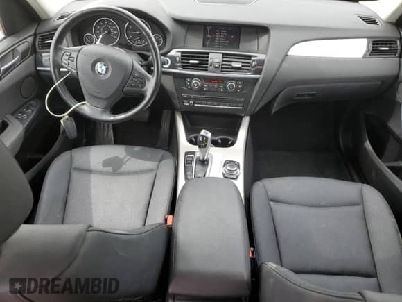 2013 BMW X3 xDrive28i with VIN 5UXWX9C55D0A17045, listed as a Copart auction lot 80683855 with 92,446 mi miles and Salvage title. Bid and sale history available at DreamBid. Image 8.