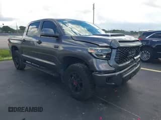 2021 Toyota Tundra SR5 with VIN 5TFDY5F19MX995527, listed as a IAAI auction lot 43314607 with 22,874 mi miles and . Bid and sale history available at DreamBid. Image 1.