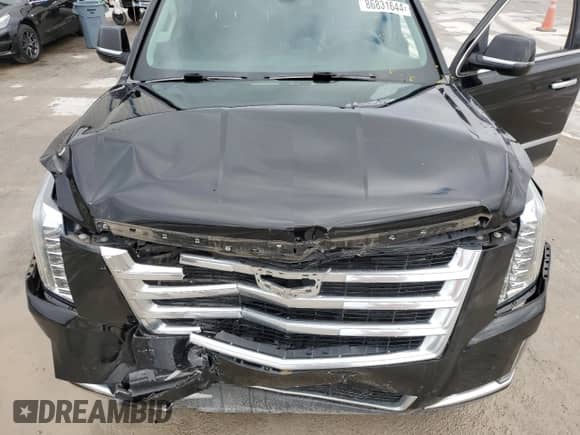 2018 Cadillac Escalade ESV z VIN 1GYS3GKJ1JR268657, wystawiony jako Copart lot #86831644 z przebiegiem 93 144 mil mil oraz Szkoda całkowita • Salvage title. Historia ofert i sprzedaży dostępna na DreamBid. Obrazek 14.