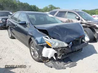 2016 Toyota Camry XLE with VIN 4T1BF1FK6GU253747, listed as a IAAI auction lot 43037027 with 117,000 mi miles and . Bid and sale history available at DreamBid. Image 1.