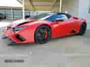 2023 Lamborghini Huracan с VIN ZHWUT5ZF9PLA21574, выставлен на аукционе Copart как лот 53117645 с пробегом 4 562 миль миль и Списание • Salvage title. История ставок и продаж доступна на DreamBid. Изображение 1.