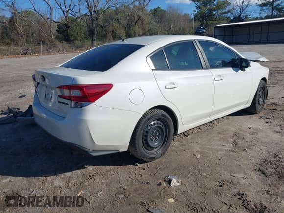 2018 Subaru Impreza with VIN 4S3GKAA67J1609180, listed as a IAAI auction lot 41193787 with 106,307 mi miles and . Bid and sale history available at DreamBid. Image 4.