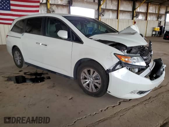 2014 Honda Odyssey EX с VIN 5FNRL5H44EB020151, выставлен на аукционе Copart как лот 86136305 с пробегом Не указан миль и Списание • Salvage title. История ставок и продаж доступна на DreamBid. Изображение 4.