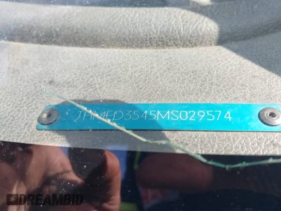 1991 Honda Civic с VIN JHMED3545MS029574, выставлен на аукционе IAAI как лот 42405661 с пробегом 181 650 миль миль и . История ставок и продаж доступна на DreamBid. Изображение 9.