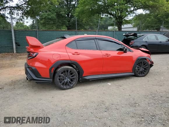 2022 Subaru WRX Premium with VIN JF1VBAF61N9013771, listed as a Copart auction lot 67390115 with 44,267 mi miles and Salvage title. Bid and sale history available at DreamBid. Image 3.