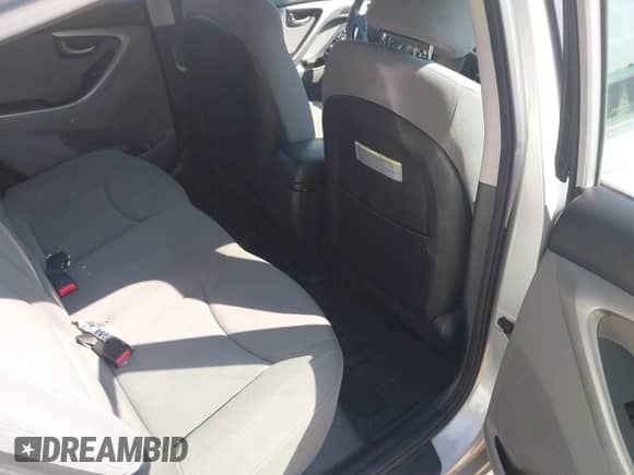 2014 Hyundai Elantra Limited with VIN KMHDH4AE1EU179608, listed as a IAAI auction lot 43273110 with 101,549 mi miles and . Bid and sale history available at DreamBid. Image 8.