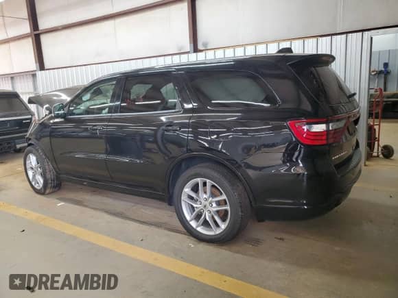 2022 Dodge Durango GT Plus with VIN 1C4RDHDG8NC217819, listed as a Copart auction lot 62076005 with 53,758 mi miles and Salvage title. Bid and sale history available at DreamBid. Image 2.