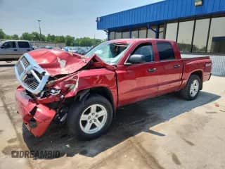 2007 Dodge Dakota SLT with VIN 1D7HW48P07S171412, listed as a Copart auction lot 64660735 with Not provided miles and Salvage title. Bid and sale history available at DreamBid. Image 1.