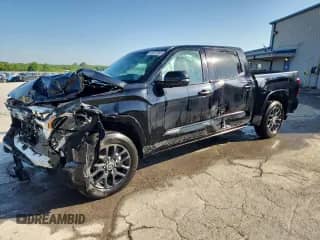 2023 Toyota Tundra Platinum with VIN 5TFNA5DB2PX084612, listed as a Copart auction lot 65017965 with 64,435 mi miles and Salvage title. Bid and sale history available at DreamBid. Image 1.