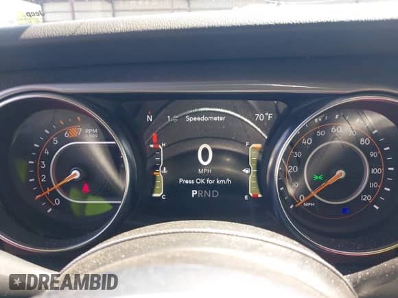 2022 Jeep Wrangler Unlimited Sahara with VIN 1C4HJXEN2NW194502, listed as a IAAI auction lot 42002455 with 34,861 mi miles and . Bid and sale history available at DreamBid. Image 7.