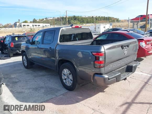 2023 Nissan Frontier SV with VIN 1N6ED1EJXPN659912, listed as a IAAI auction lot 41393027 with 20,745 mi miles and . Bid and sale history available at DreamBid. Image 3.