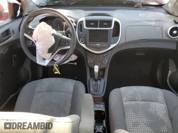 2020 Chevrolet Sonic LT with VIN 1G1JG6SB5L4128239, listed as a Copart auction lot 49753624 with Not provided miles and Salvage title. Bid and sale history available at DreamBid. Image 8.