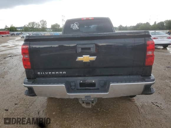 2015 Chevrolet Silverado 2500HD Work Truck with VIN 1GC1KUEGXFF649323, listed as a Copart auction lot 71428395 with 136,824 mi miles and Salvage title. Bid and sale history available at DreamBid. Image 6.