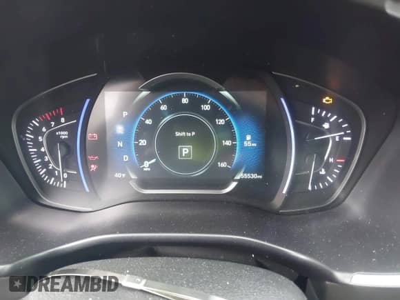 2020 Hyundai Santa Fe Limited with VIN 5NMS53AA5LH250051, listed as a IAAI auction lot 41431673 with 55,530 mi miles and . Bid and sale history available at DreamBid. Image 7.