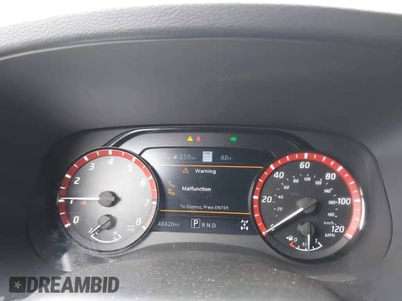 2022 Nissan Frontier SV with VIN 1N6ED1EK7NN674857, listed as a IAAI auction lot 41986880 with 48,420 mi miles and . Bid and sale history available at DreamBid. Image 7.