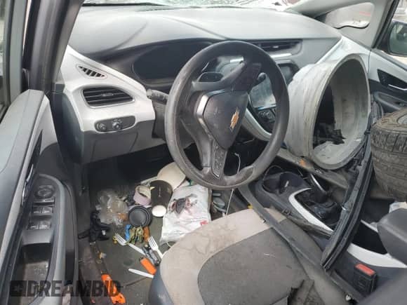 2020 Chevrolet Bolt EV LT с VIN 1G1FW6S07L4145311, выставлен на аукционе Copart как лот 67267725 с пробегом Не указан миль и Списание • Salvage title. История ставок и продаж доступна на DreamBid. Изображение 8.