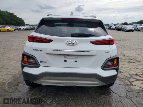 2019 Hyundai Kona Limited с VIN KM8K33A58KU371684, выставлен на аукционе Copart как лот 70559415 с пробегом 46 380 миль миль и Списание • Salvage title. История ставок и продаж доступна на DreamBid. Изображение 6.