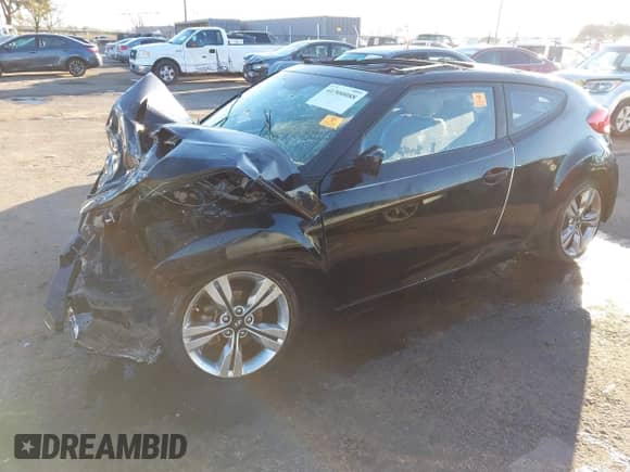 2014 Hyundai Veloster with VIN KMHTC6AD3EU184600, listed as a IAAI auction lot 41300088 with Not provided miles and . Bid and sale history available at DreamBid. Image 17.