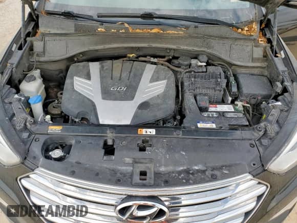 2016 Hyundai Santa Fe SE z VIN KM8SR4HFXGU164773, wystawiony jako Copart lot #57031875 z przebiegiem 121 493 mil mil oraz Czysty tytuł • Clean title. Historia ofert i sprzedaży dostępna na DreamBid. Obrazek 12.