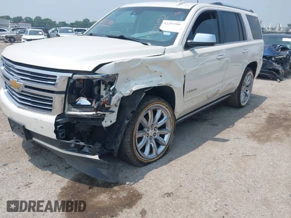2015 Chevrolet Tahoe LTZ with VIN 1GNSCCKC8FR522850, listed as a IAAI auction lot 42292906 with 225,673 mi miles and . Bid and sale history available at DreamBid. Image 6.