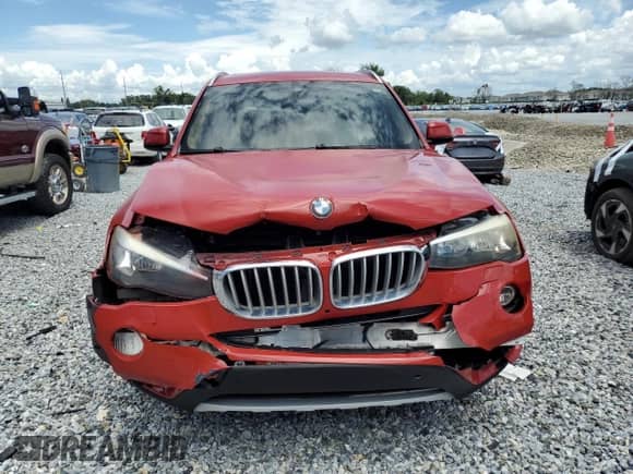 2015 BMW X3 sDrive28i with VIN 5UXWZ7C52F0M83336, listed as a Copart auction lot 68513415 with Not provided miles and Salvage title. Bid and sale history available at DreamBid. Image 5.