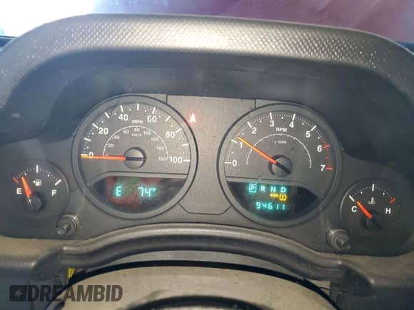 2008 Jeep Wrangler X с VIN 1J4FA24158L650646, выставлен на аукционе Copart как лот 87252525 с пробегом 94 611 миль миль и Чистый • Clean title. История ставок и продаж доступна на DreamBid. Изображение 9.