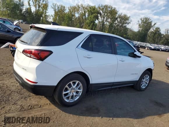 2024 Chevrolet Equinox LT с VIN 3GNAXUEG5RL363950, выставлен на аукционе Copart как лот 80347655 с пробегом 19 434 миль миль и Списание • Salvage title. История ставок и продаж доступна на DreamBid. Изображение 3.