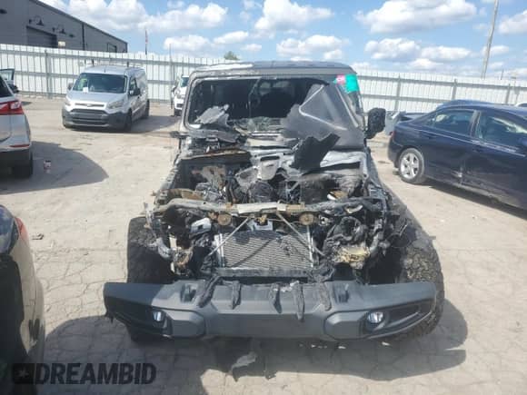 2021 Jeep Wrangler Unlimited Willys Sport with VIN 1C4HJXDG0MW561690, listed as a Copart auction lot 84438205 with Not provided miles and Clean title. Bid and sale history available at DreamBid. Image 5.