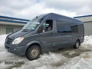 2008 Dodge Sprinter with VIN WD0PE845085279895, listed as a Copart auction lot 47125625 with 61,391 mi miles and Salvage title. Bid and sale history available at DreamBid. Image 2.