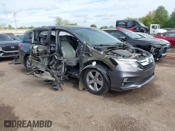 2019 Honda Odyssey EX-L с VIN 5FNRL6H78KB073009, выставлен на аукционе IAAI как лот 43364885 с пробегом Не указан миль и . История ставок и продаж доступна на DreamBid. Изображение 1.