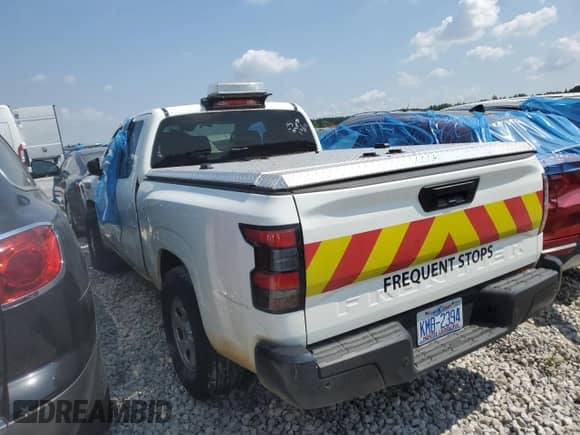 2024 Nissan Frontier S with VIN 1N6ED1CLXRN600575, listed as a Copart auction lot 42430725 with 29,390 mi miles and Salvage title. Bid and sale history available at DreamBid. Image 2.
