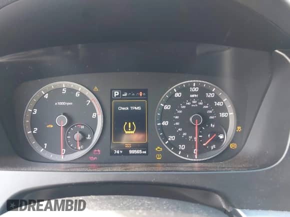 2016 Hyundai Sonata Sport z VIN 5NPE34AB6GH413252, wystawiony jako IAAI lot #43559132 z przebiegiem 99 565 mil mil oraz . Historia ofert i sprzedaży dostępna na DreamBid. Obrazek 7.