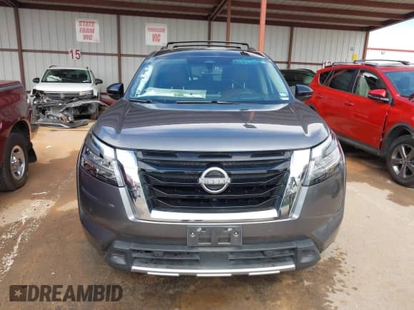 2023 Nissan Pathfinder Platinum with VIN 5N1DR3DG2PC250280, listed as a IAAI auction lot 42248770 with 31,154 mi miles and . Bid and sale history available at DreamBid. Image 12.