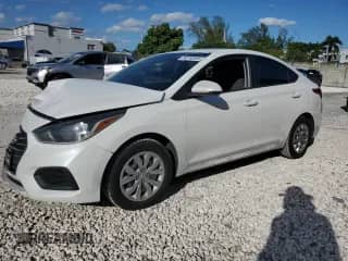 2021 Hyundai Accent SE with VIN 3KPC24A62ME143353, listed as a Copart auction lot 86153465 with 81,099 mi miles and Non repairable. Bid and sale history available at DreamBid. Image 1.