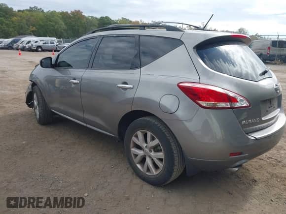 2011 Nissan Murano SL with VIN JN8AZ1MW1BW177823, listed as a IAAI auction lot 43377320 with 128,178 mi miles and . Bid and sale history available at DreamBid. Image 3.