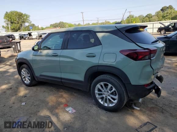 2025 Chevrolet TrailBlazer LS z VIN KL79MMSL7SB102667, wystawiony jako Copart lot #52720115 z przebiegiem 2 009 mil mil oraz Szkoda całkowita • Salvage title. Historia ofert i sprzedaży dostępna na DreamBid. Obrazek 2.