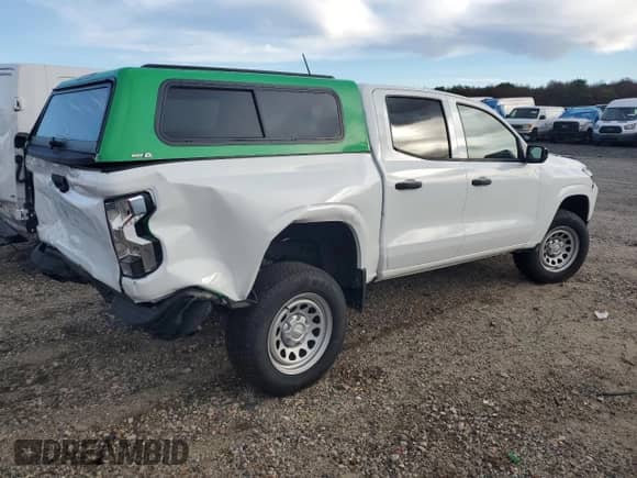 2024 Chevrolet Colorado 2WD Work Truck с VIN 1GCGSBEC0R1126194, выставлен на аукционе Copart как лот 84361395 с пробегом Не указан миль и Списание • Salvage title. История ставок и продаж доступна на DreamBid. Изображение 3.