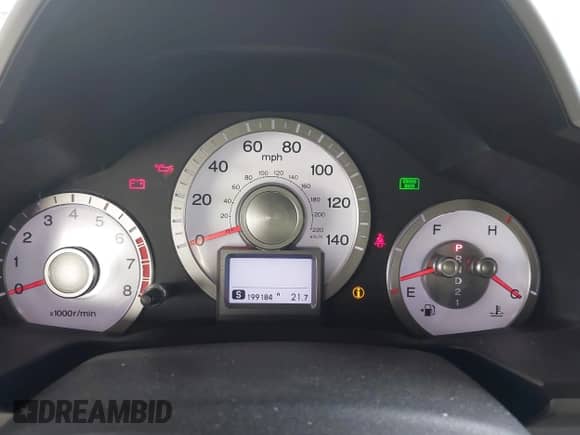 2009 Honda Pilot Touring with VIN 5FNYF38839B022943, listed as a IAAI auction lot 42443006 with 199,184 mi miles and . Bid and sale history available at DreamBid. Image 7.