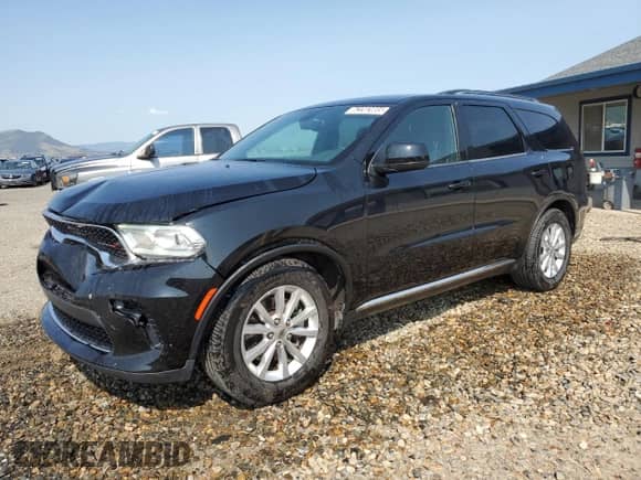 2024 Dodge Durango SXT z VIN 1C4RDHAG7RC114756, wystawiony jako Copart lot #62202885 z przebiegiem 36 997 mil mil oraz Czysty tytuł • Clean title. Historia ofert i sprzedaży dostępna na DreamBid. Obrazek 1.