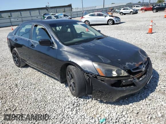 2004 Honda Accord EX with VIN 1HGCM56764A136430, listed as a Copart auction lot 80151765 with 237,963 mi miles and Salvage title. Bid and sale history available at DreamBid. Image 4.
