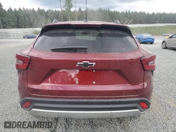 2025 Chevrolet Trax LT с VIN KL77LHEP9SC198392, выставлен на аукционе Copart как лот 84376765 с пробегом 965 миль миль и Списание • Salvage title. История ставок и продаж доступна на DreamBid. Изображение 6.