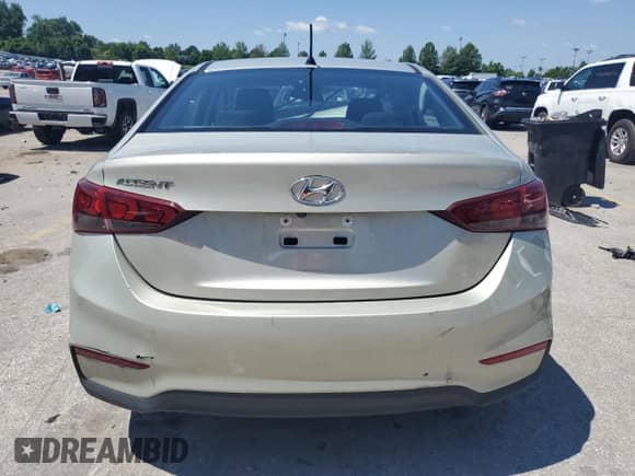 2018 Hyundai Accent SE с VIN 3KPC24A34JE016329, выставлен на аукционе Copart как лот 62927775 с пробегом 104 989 миль миль и Списание • Salvage title. История ставок и продаж доступна на DreamBid. Изображение 6.