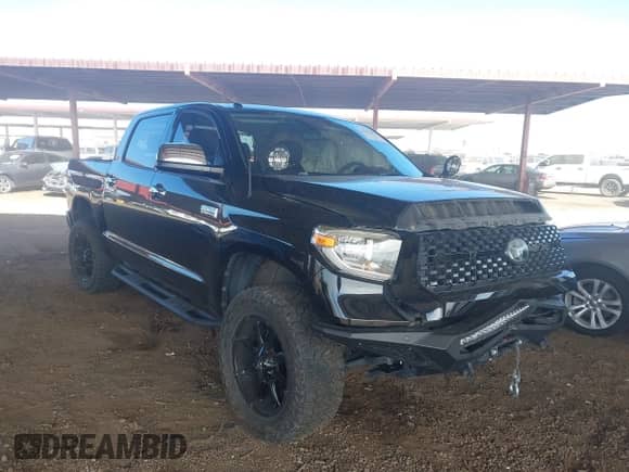 2019 Toyota Tundra SR5 with VIN 5TFAY5F19KX791004, listed as a IAAI auction lot 41592650 with 77,645 mi miles and . Bid and sale history available at DreamBid. Image 1.