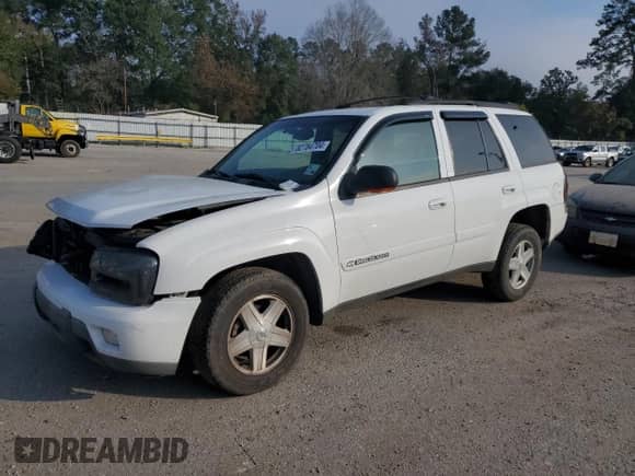 2002 Chevrolet TrailBlazer LTZ with VIN 1GNDS13S522213636, listed as a Copart auction lot 82784704 with Not provided miles and Salvage title. Bid and sale history available at DreamBid. Image 1.